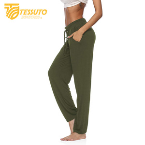 Pantalones cortos para correr de cintura alta de verano de algodón/poliéster para mujer, pantalones deportivos de Yoga con forro interior de secado rápido - Product Image 3
