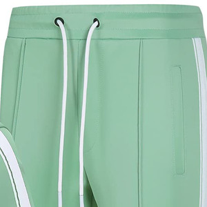 Conjuntos de Jogger de entrenamiento de gimnasio con logotipo personalizado para hombre, ropa deportiva de invierno con patrón sólido cómodo, chándal de talla grande de algodón 100%, 2 uds. - Product Image 2