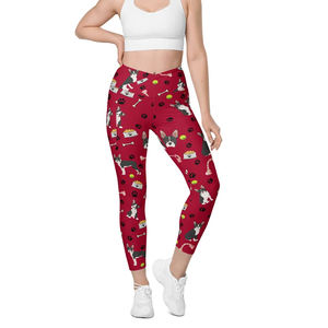 Mallas de Yoga de cintura elástica de compresión mallas de gimnasio de Yoga personalizadas para mujer mallas de entrenamiento de cintura alta Súper suaves para la venta - Product Image 1