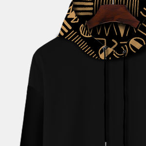 Sudadera con capucha de fabricante personalizada al por mayor Sudadera con capucha unisex apliques de algodón bordado pulóver sudaderas con capucha para hombres - Product Image 3