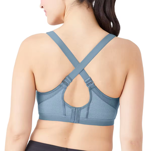 สปอร์ตบราบุนวมสำหรับออกกำลังกายเล่นฟิตเนสสปอร์ตบราออกกำลังกายแบบไร้ตะเข็บดีไซน์ระบายอากาศได้ - Product Image 2