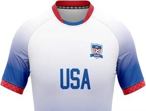 Uniforme de fútbol de alta calidad con nombre y número personalizados con logotipo personalizado y camiseta transpirable para hombres y mujeres deportivos - Product Image 6