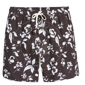 Shorts de bain décontractés pour adultes, 100% coton, séchage rapide, respirants, couleur unie, taille mi-haute avec cordon de serrage – Nouveauté au meilleur prix et de haute qualité - Product Image 6