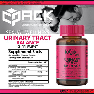 Cápsulas de equilibrio del tracto urinario para el cuidado de la salud de calidad superior, superventas, etiquetado privado para adultos, no para mujeres embarazadas - Product Image 3