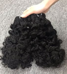 Extensión de cabello rizado birmano vietnamita crudo | Proceso de paquete de extensiones de cabello rizado birmano - Product Image 5