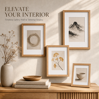 Cadre photo HuaJia, support mural ou de table, finition bois, plexiglas, format A4, design en bois de chêne, bois naturel, durable, cadre photo