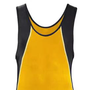 Tenues d'entraînement d'équipe personnalisées par sublimation, combinaisons personnalisées pour hommes, vêtements de sport de gym, lutte, unisexe, musculation, singlet de lutte pour hommes - Product Image 5