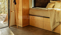 Abri en conteneur Flatpack pour vivre dans une vie cloîtrée Conteneur d'occasion modifié 1 chambre Petite maison à faible coût pour ermite