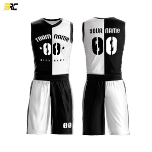 Uniforme de baloncesto personalizado para hombre, camiseta de baloncesto de doble cara con estampado de tu nombre y número, 2022 - Product Image 3