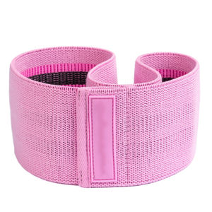 2021 New Design Custom Logo Gym Fitness Booty Band Exercise Stretch Hip Circle Printed <b>Fabric</b> with Resistant Loop - Product Image 3