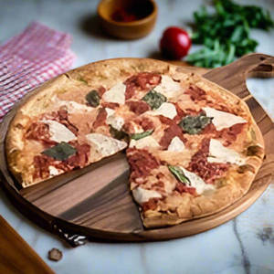 Nouvelle arrivée plaque de bois planche à fromage assiettes en bois en acier inoxydable pour la maison et l'hôtel Restaurant ustensiles de cuisine de l'Inde 2025 - Product Image 3