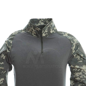 Conjunto de uniforme de camuflaje táctico duradero, tela transpirable para entrenamiento en actividades al aire libre - Product Image 5