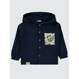 Camisa de la materia textil del uniforme escolar de los muchachos para el uso del término - Product Image 1