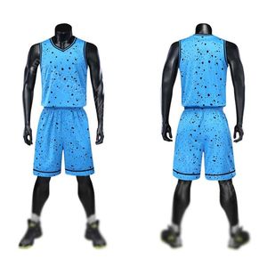 Uniformes de basket-ball sur mesure, logo personnalisé, couleurs personnalisées, unisexe, grandes tailles, respirant, séchage rapide, 100% polyester, sans manches - Product Image 1