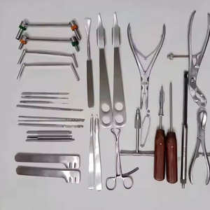 Ensemble d'instruments de chirurgie osseuse pour petits fragments orthopédiques, manuel, en acier inoxydable, outils de réduction et de fixation de précision par SurgiRight - Product Image 1