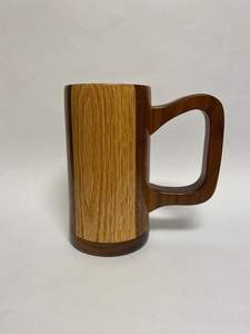 Chope à bière en bois faite à la main en gros et fabriquée à la main chope à bière pour la maison et le restaurant pour la fête de Noël - Product Image 5