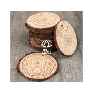 MOST WANTED Pure Wooden Coaster For Kitchen Surface Protection and Countertop Decoration Pure Material - Product Image 1