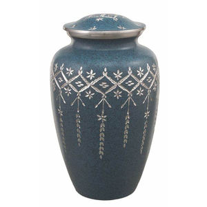 Elegant Metal Cremation Urn Premium Adult Memorial Urn for Human Ashes Modern Funeral Homes Supply OEM Bulk - Product Image 2