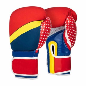 Personalizar precio barato buena calidad logotipo personalizado guantes de boxeo de cuero para la competición de boxeo para niños y adultos guantes de boxeo - Product Image 3