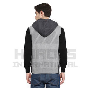 Offre Spéciale nouveauté sweats à capuche sans manches pour hommes style unique respirant hommes sweats à capuche sans manches - Product Image 6