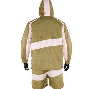 Les ensembles de coupe-vent en deux pièces imperméables légers avec le tissu de Spandex/polyester place pour le logo imprimé fait sur commande des hommes - Product Image 3