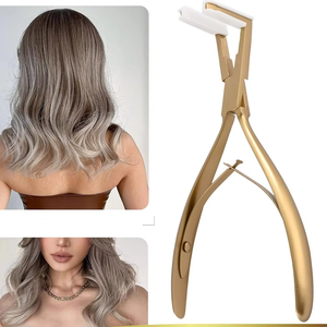 คีมต่อผมสแตนเลสแบบมืออาชีพ น้ำหนักเบา ทนทาน อุปกรณ์สำหรับผู้หญิง สำหรับต่อผมแบบเทป - Product Image 6