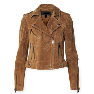 Chaqueta de Cuero de Gamuza Transpirable de Punto para Invierno, con Textura Premium y Comodidad para Mujer - Product Image 1