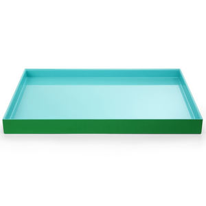 Diseño moderno, aspecto brillante, accesorios funcionales para el hogar, bandeja de servicio lacada a mano de Thien Thanh - Product Image 1