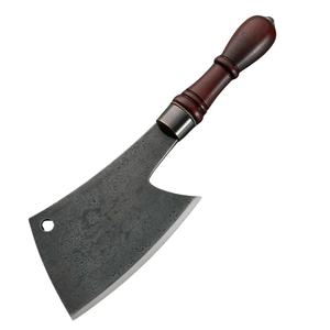 Couteau de chef JEXMOO, fait main, en acier carbone, multifonctionnel, avec étui en cuir pour une utilisation en cuisine - Product Image 4