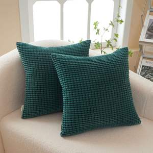 Fundas de Almohada de Mezcla de Poliéster con Tacto Suave, Paquete de 2, Tamaño 18"x18", Categoría de Producto: Fundas de Almohada y Cojines - Product Image 2