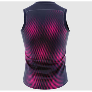 Camisetas Deportivas Personalizadas de Primera Calidad para Hombre, Logotipo Profesional, Ecológicas, Transpirables, de Algodón y Bambú, Cuello en V, Servicio OEM - Product Image 3