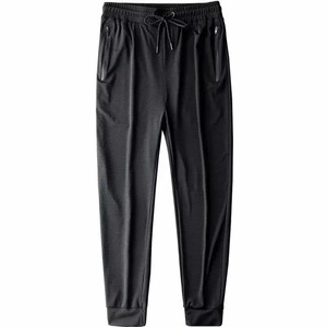 Pantalones casuales transpirables de seda helada, pantalones de aire acondicionado para hombre de verano 2025, pantalones de chándal de secado rápido - Product Image 3