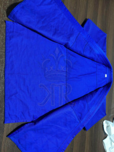 Kimono de judo unisexe 2024 OEM Royal Kimono approuvé par l'IJF pour adultes - Vente en gros à prix avantageux 100% coton personnalisable - Product Image 5