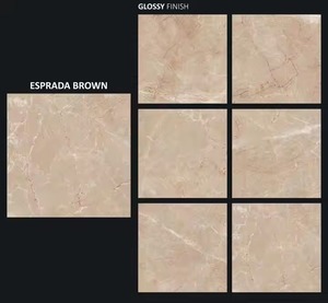 กระเบื้องพอร์ซเลนลายคลื่นสีทองขนาด800x800มม. พื้นภายในโรงแรมเซรามิกขัดเงาแบบเต็มรูปแบบดีไซน์ MCM - Product Image 5