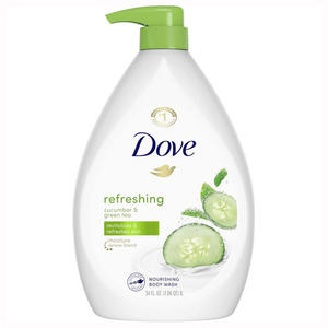Gel douche DOVE 700 ML en flacon plastique, gel douche DOVE, gel douche DOVE avec pompe, avec des nourrissants naturels pour la peau - Product Image 1