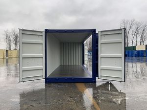Contenedor de Envío Seco Azul de 40 Pies, Nuevo y Vacío, para Transporte de Mercancías, Origen Ankara, Marca de Contenedores de Envío - Product Image 4