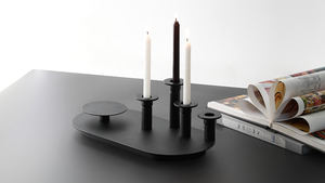 Portavelas Pilar Nuevo lanzamiento Tamaño personalizado y logotipo Juego de dos decoraciones de mesa de boda chapadas en oro a precio al por mayor - Product Image 5