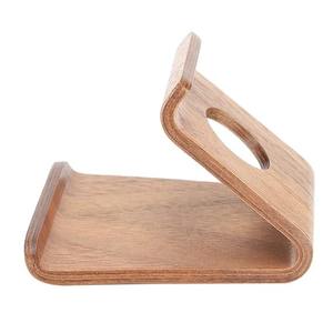 Multi Functional Beech and Black Walnut Portable Mobile <b>Phone</b> Support <b>Phone</b> Holder Wooden <b>Phone</b> <b>Stand</b> Holder - Product Image 1
