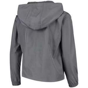 Waterproof Custom <b>Winter</b> Letter Lightweight Hooded Canvas Stand Mesh Breathable Outdoor Sports <b>Running</b> Windbreaker <b>Jacket</b> for - Product Image 5