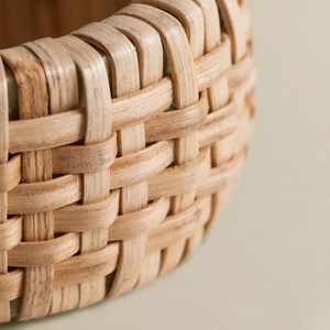 Ensemble de 4 ronds de serviette en rotin de Style rustique tressé à la main rond de serviette en rotin naturel pour la décoration de Table - Product Image 6