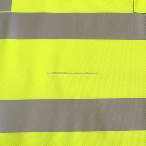 Camiseta de Seguridad Reflectante de Alta Visibilidad, Manga Corta, Secado Rápido, Transpirable, Ropa de Trabajo, Logotipo Personalizado, Camisetas de Construcción para Hombre - Product Image 5