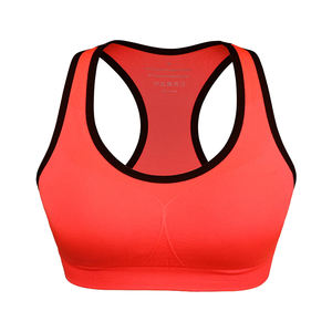 Soutien-gorge de yoga et de course respirant et à séchage rapide de dernière génération, style gilet, fermeture à glissière avant, sublimation, vente de soutien-gorge de sport pour femmes - Product Image 5
