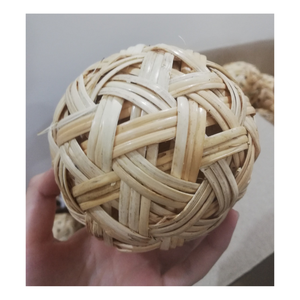 Bola de ratán hecha a mano para decoración de árbol de Navidad, nueva tendencia, bolas de ratán para regalos, adornos - Product Image 2