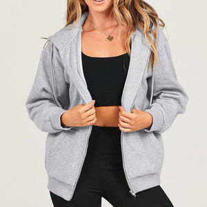 Sudadera con Capucha para Mujer, Venta al por Mayor, Invierno, Logotipo Personalizado en la Parte Delantera, Nuevo Estilo, Color Sólido, Estilo Deportivo, Hombros Caídos - Product Image 6