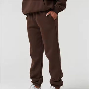 Ropa para correr, chándal Unisex con logotipo personalizado, ajuste Regular, traje deportivo de punto de alta calidad, sólido, informal, respetuoso con el medio ambiente, transpirable - Product Image 3