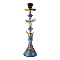 Chicha en laiton de haute qualité avec gravure, finition polie pour fumer, artisanat en laiton, chicha haut de gamme pour une expérience de fumage premium