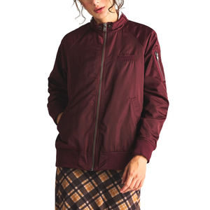 Ropa de hombre, chaqueta universitaria de satén con bordado personalizado, ropa de invierno, chaquetas de bombardero de satén para mujer, venta en línea - Product Image 1