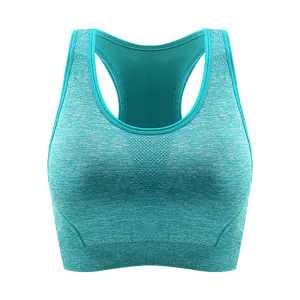 Sujetador deportivo de talla grande para mujer, ropa de gimnasio, secado rápido, logotipo personalizado - Product Image 6