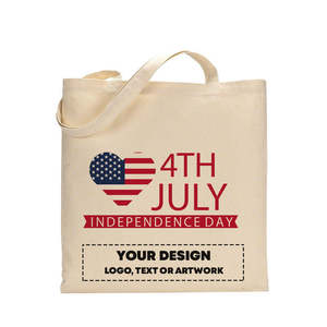 Sac fourre-tout grande capacité 4th of July, décoré GPS, en toile résistante à l'eau pour usage quotidien en été, automne, hiver - Product Image 2