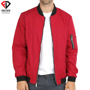 Chaqueta Bomber de talla grande de nailon y poliéster, moda informal, nuevo estilo, elegante, alta calidad, precio bajo, fabricada en paquistaní, 100% - Product Image 5